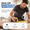 Meracie pásmo 10 metrov s držiakom a aretáciou – odolné Náhľad obrázku produktu 7