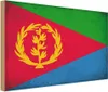 vianmo Holzschild 12x18 cm Eritrea Vintage Flagge Fahne Produktbild-Vorschau 1
