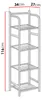 MIRJAN24 Metallregal Zobez, Standregal mit 4 Produktbild-Vorschau 4