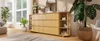 Comò da 160 cm in legno di quercia, mobile contenitore con Anteprima dell’immagine prodotto 7