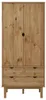 vidaXL Garderobekast OTTA, 76,5 x 53 x 172 cm, massief Productafbeelding-voorbeeld 3
