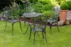 Merxx Gartenmöbel Set Lugano 5tlg., 4 Sessel, Tisch Ø 70 Produktbild-Vorschau 2