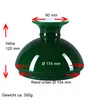 Verre de lampe à pétrole Ø 154mm Vert Verre de rechange Voir les images du produit 3
