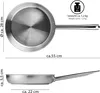 ONVAYA® Edelstahlpfanne 28cm | Bratpfanne | ohne Produktbild-Vorschau 7