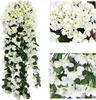 Závěsná orchidejová kytice umělá rostlinná dekorace - Náhled obrázku produktu 7
