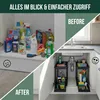 eluno Spülschrank-Organizer 2er Set, 2-stöckiges Produktbild-Vorschau 4