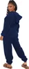 ASKSA Damen Jumpsuit Furry Reißverschluss Einteiler Overall Produktbild-Vorschau 2