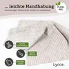 Cordstoff Meterware 1,40 m breiter Polsterstoff für Möbel Kissenbezüge DIY Zuschnitt beige Podgląd zdjęcia produktu