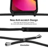 Handyhülle Schwarz mit Handykette Band für IPhone16 Pro Produktbild-Vorschau 2