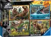 Puzzle Ravensburger Jurassic World 4 x 100 elementów dla Anteprima dell’immagine prodotto 1