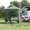 Outsunny Pavillon 2x2m Wasserdicht, Pop-up Faltpavillon mit Produktbild-Vorschau 2