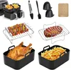Heißluftfritteuse Zubehör Set,Backform Airfryer Produktbild-Vorschau 1