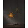 Schwarzer Papier-Weihnachtsstern Brodie - 60 cm Produktbild-Vorschau 5