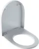 Geberit Renova Plan WC-Sitz 37x45,5x6 cm Weiß Produktbild-Vorschau 1