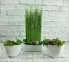 Keramischer Blumentopf weiße Kugel 15x12cm dekorativ Produktbild-Vorschau 9