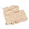 Three mesh bags are arranged diagonally on a white background. Náhled obrázku produktu