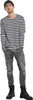 Urban Classics - Regular Stripe Longsleeve weiß - XL Produktbild-Vorschau 5