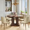 Mondeer Table de salle à manger ronde extensible 110-150 cm Voir les images du produit 10