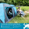 Skandika Kuppelzelt Hammerfest 4 | Camping Zelt 4 Personen Produktbild-Vorschau 7