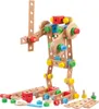 Tidlo Holz-Bauset Konstruktionsspielzeug 91-teilig Produktbild-Vorschau 3