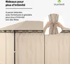 Blumfeldt Mondo Tonnelle 3x4 – Cadre Acier, avec Rideaux, Voir les images du produit 4