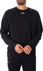 Under Armour Ua Rival Fleece Crew Sweatshirt-Schwarz Produktbild-Vorschau 11