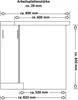 Küchen Eckunterschrank 89x89 cm für das Modell „Omega 240 Produktbild-Vorschau 2