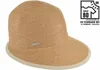 Seeberger Rollbare Schute Borten-Strohhut mit UV-Schutz 80 in braun