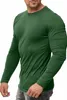 Mivaro Herren Langarmshirt Basic aus 100% Baumwolle – Produktbild-Vorschau 2