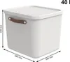 Rotho Aufbewahrungsbox 40L Maloja - Kunststoffbox mit Produktbild-Vorschau 4