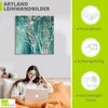 ARTland Leinwandbild Blaue Birke Größe: 70x70 cm Produktbild-Vorschau 3