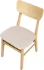 BELIANI Esszimmerstuhl 2er Set Hellbeige Stoffbezug mit Produktbild-Vorschau 7