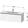 Duravit DE4264034550000 DN WTU WH 1210x462x440 Az 1 Ei Produktbild-Vorschau 2
