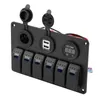 przełącznik kołyskowy LED 12V 24V 6 biegów Samochód Łódź Podgląd zdjęcia produktu 2