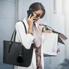 Shopper 3-Tlg Handtasche Damen Schultertasche Handtaschen Produktbild-Vorschau 2
