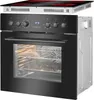 A built-in oven with a ceramic glass cooktop. Produktbild-Vorschau