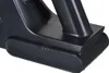 A close-up view of the base of a black vacuum cleaner, showing a small compartment with a latch. Náhled obrázku produktu