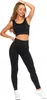 Damen Leggings Sportlich Hohe Taille Blickdicht Gerippt Produktbild-Vorschau 10
