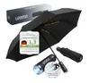 Regenschirm mit Licht, sturmfest-130 km/h - Taschenschirm Produktbild-Vorschau 1