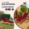 DETEX® Auflage Liege wetterfest UV-beständig Schlaufen Produktbild-Vorschau 5