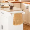 A kitchen island with a towel rack and a cup on top. Produktbild-Vorschau