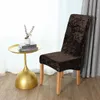 4er Set Stretch Stuhlhusse Universelle Samt Stuhlbezug Produktbild-Vorschau 2