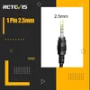 Retevis 1-broches 2,5 mm talkie-walkie écouteurs, casque Voir les images du produit 2