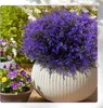 Künstliche lila Blumen, 12 Stück, dekorativer Produktbild-Vorschau 10