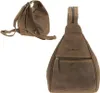 Greenburry Rucksack Leder Schultertasche Damenrucksack 2in1 Produktbild-Vorschau 1