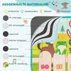 COSTWAY hudební podložka pro děti, klavírní podložka s 10 Náhled obrázku produktu 6