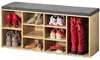 KESPER Schuhregal mit Kissen 1035 x 48 x 295 cm Eiche Produktbild-Vorschau 1