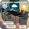 TecTake 403084, Šedá, 8 sedadlo/sedadel, Dospělí a děti, Náhled obrázku produktu 9