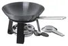 Mini-Wok mit Rechaud - Ø 18 cm - Stahl - Edelstahlgriff - Produktbild-Vorschau 3