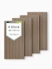 holz4home® 4er Set Akustikpaneele 120x60cm Eiche I Filz Produktbild-Vorschau 1
